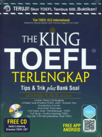 Image of The KING TOEFL Terlengkap : Tips & Trik plus Bank Soal
