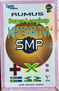Image of Rumus Super Lengkap Matematika SMP